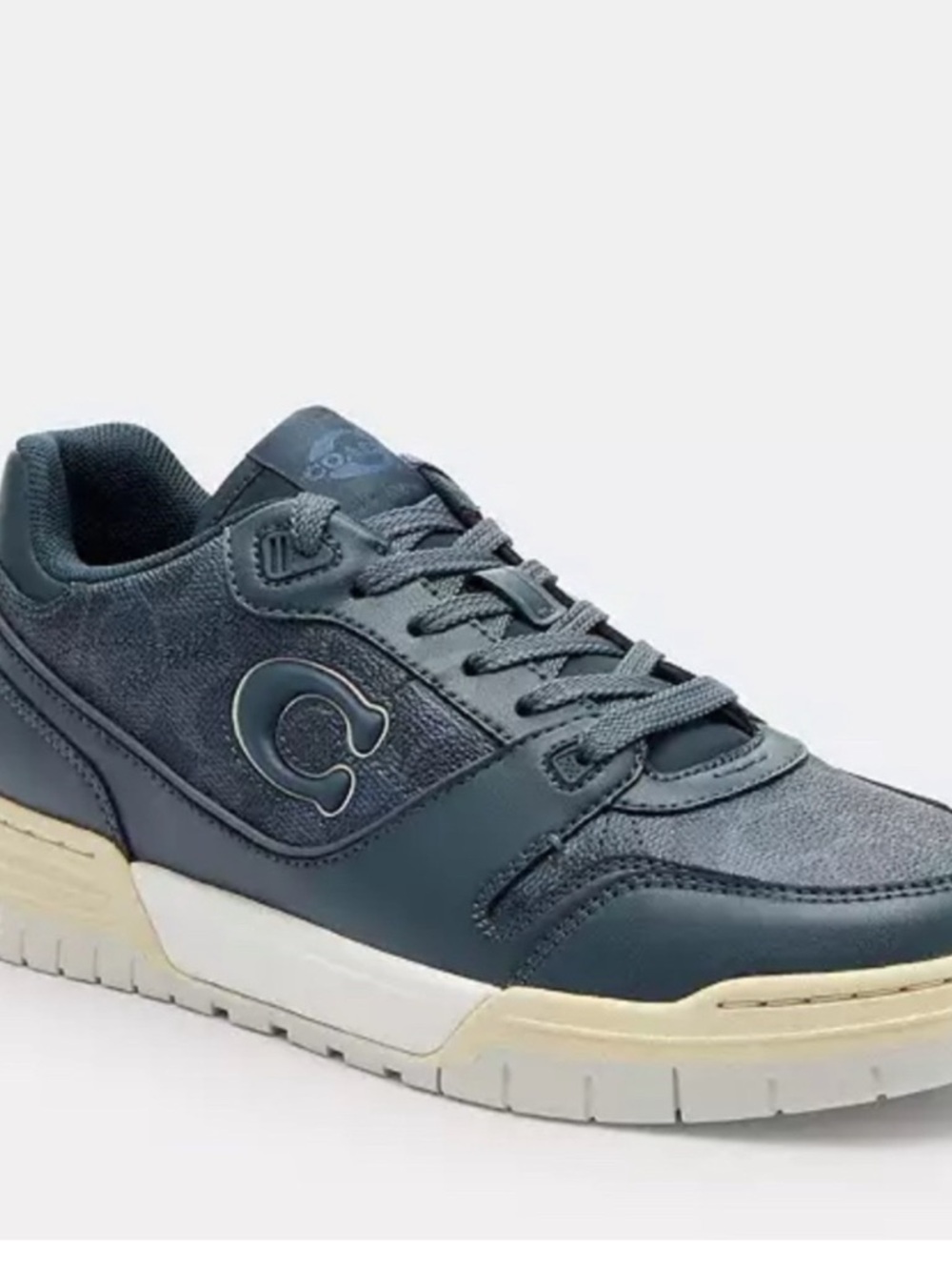NWT Coach unisex  Soho Sneaker signature canvas CAQ10 7-13 new
